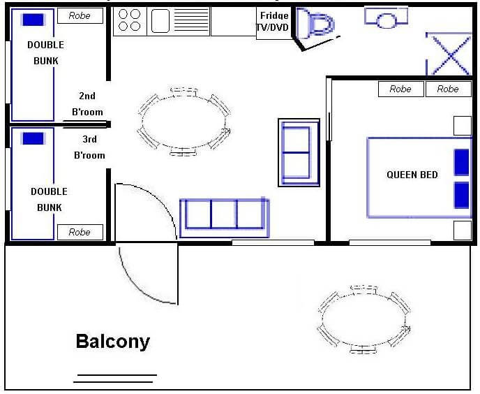 Superior Deluxe Family En-Suite Unit 3 Bedroom